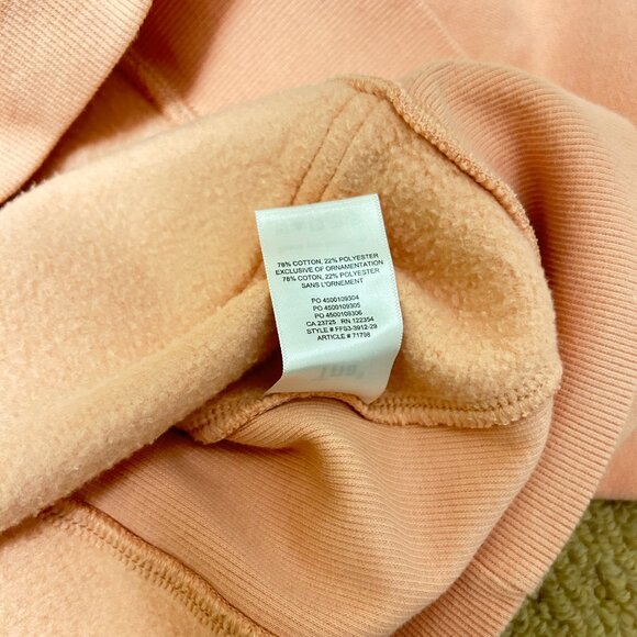 NWOT TNA Cozy Fleece Boyfriend Hoodie Pink - Picture 5 of 6